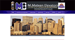 Desktop Screenshot of mateenelevators.com